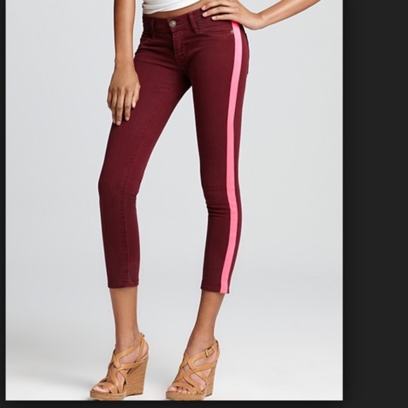 HUDSON LOU LOUS TUXEDO KRISTA JEAN PANTS 30 NWT - Picture 6 of 14